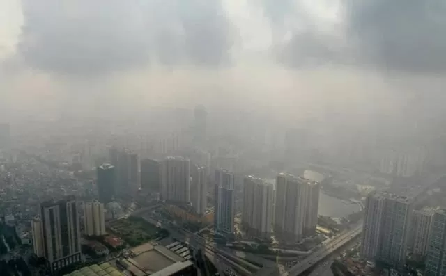 Hà Nội lại hứng đợt ô nhiễm không khí kéo dàid