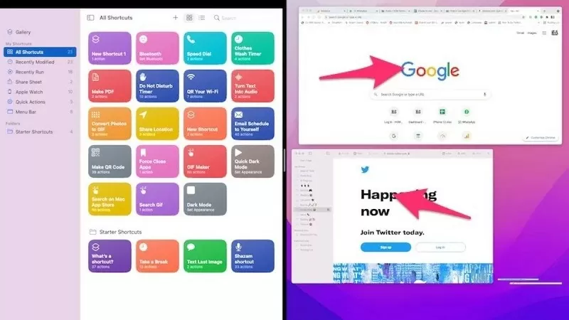 Chia đôi màn hình máy tính Windows, Macbook nhanh và dễ dàng