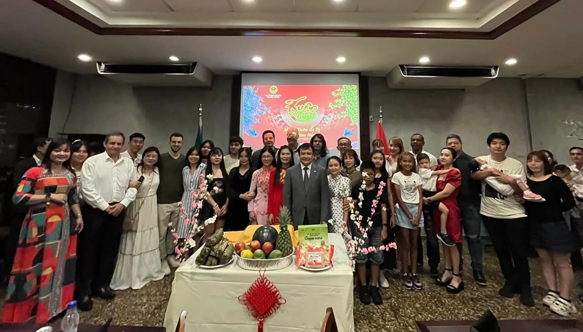 Đầm ấm chương trình Xuân Quê hương 2025 tại thành phố São Paulo, Brazil