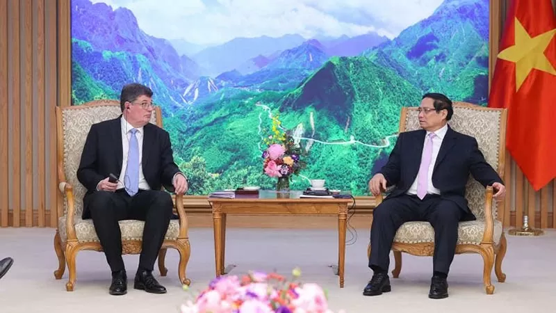 PM Pham Minh Chinh receives Finnish Minister for stronger labour, education cooperation