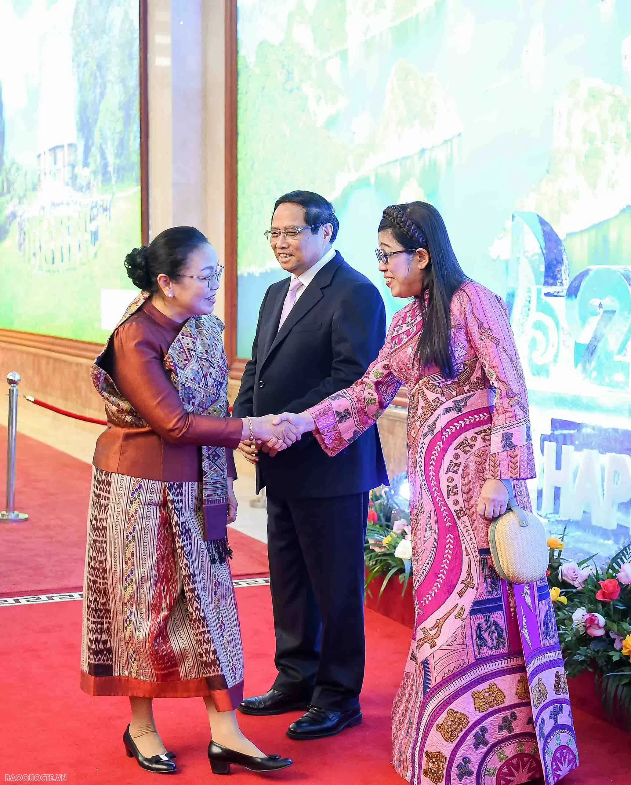 PM Pham Minh Chinh welcomes Diplomatic corps to Lunar New Year banquet in Hanoi