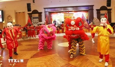 Vietnamese in Laos celebrate Lunar New Year