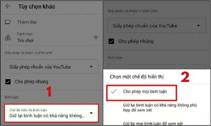 Hướng dẫn cách bật bình luận trên YouTube đơn giản, nhanh chóng