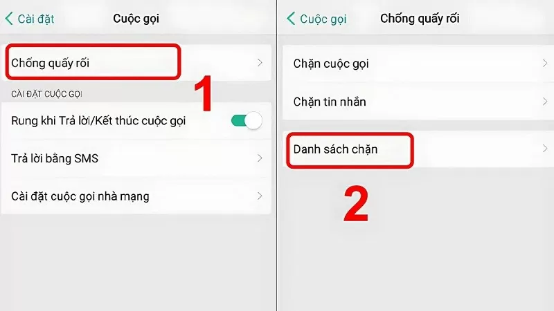 Cách bỏ chặn số điện thoại trên Android và iOS cực dễ