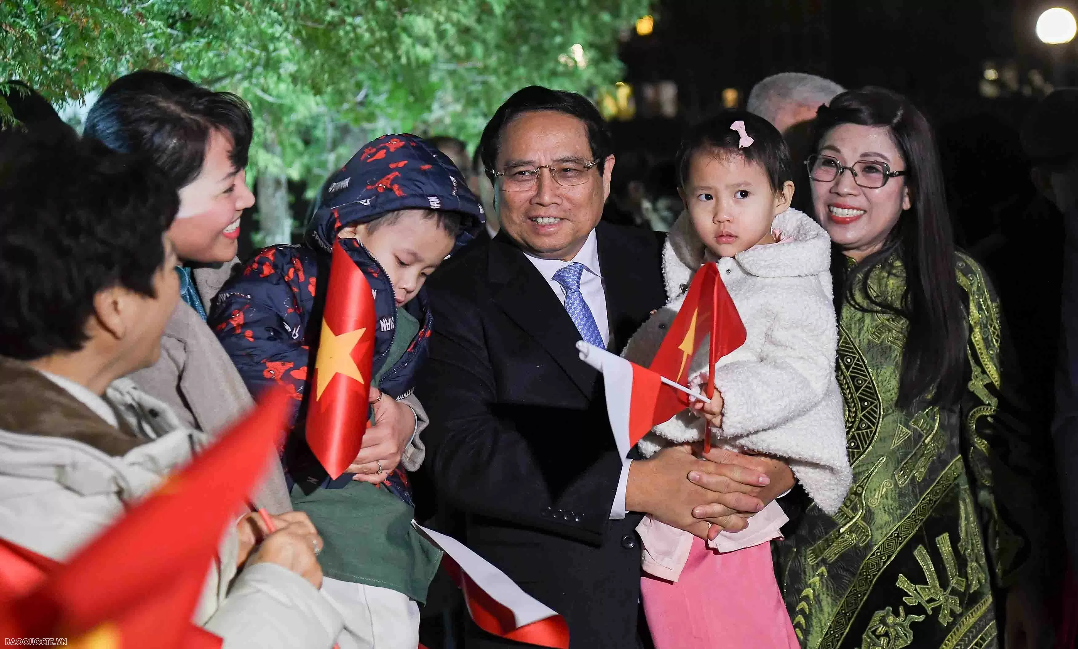 Prime Minister Pham Minh Chinh meets with Vietnamese community in Poland