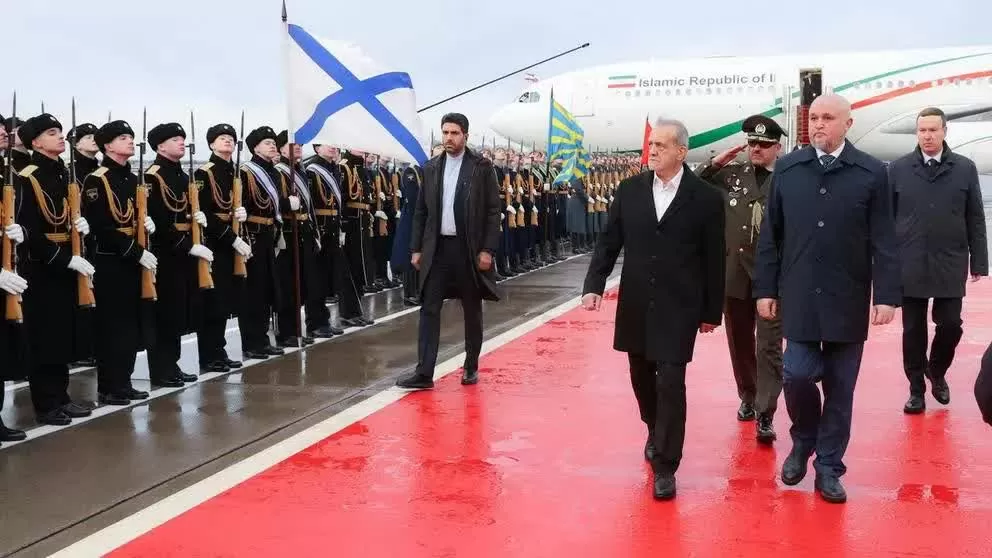 Tổng thống Iran bắt đầu thăm Nga để ký thỏa thuận lịch sử Tổng thống Iran bắt đầu thăm Nga để ký thỏa thuận lịch sử