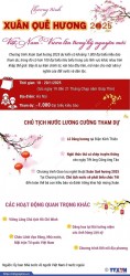 Chuỗi hoạt động đặc sắc của Chương trình Xuân Quê hương 2025