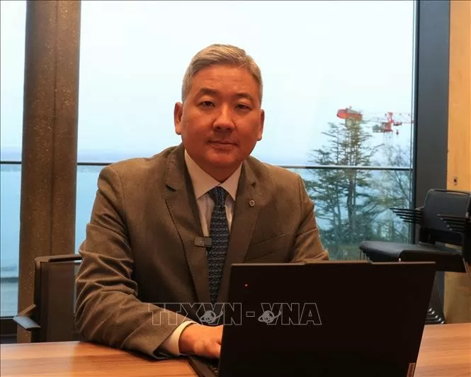 Ông Joo-Ok Lee, Giám đốc WEF khu vực châu Á - Thái Bình Dương. (Nguồn: TTXVN) Ông Joo-Ok Lee, Giám đốc WEF khu vực châu Á - Thái Bình Dương. (Nguồn: TTXVN)