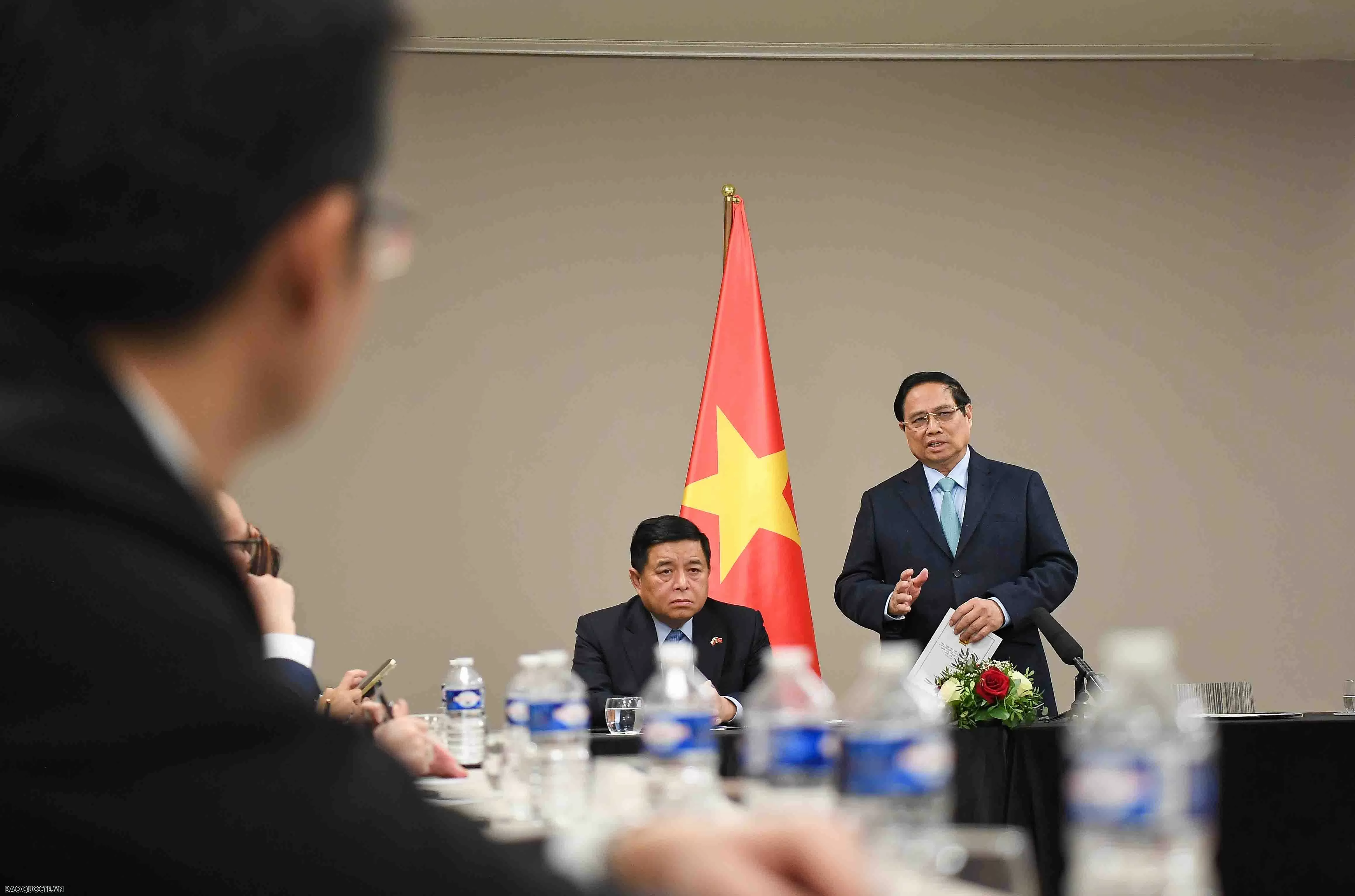 PM Pham Minh Chinh had a working session Vietnam Innovation Network in Europe