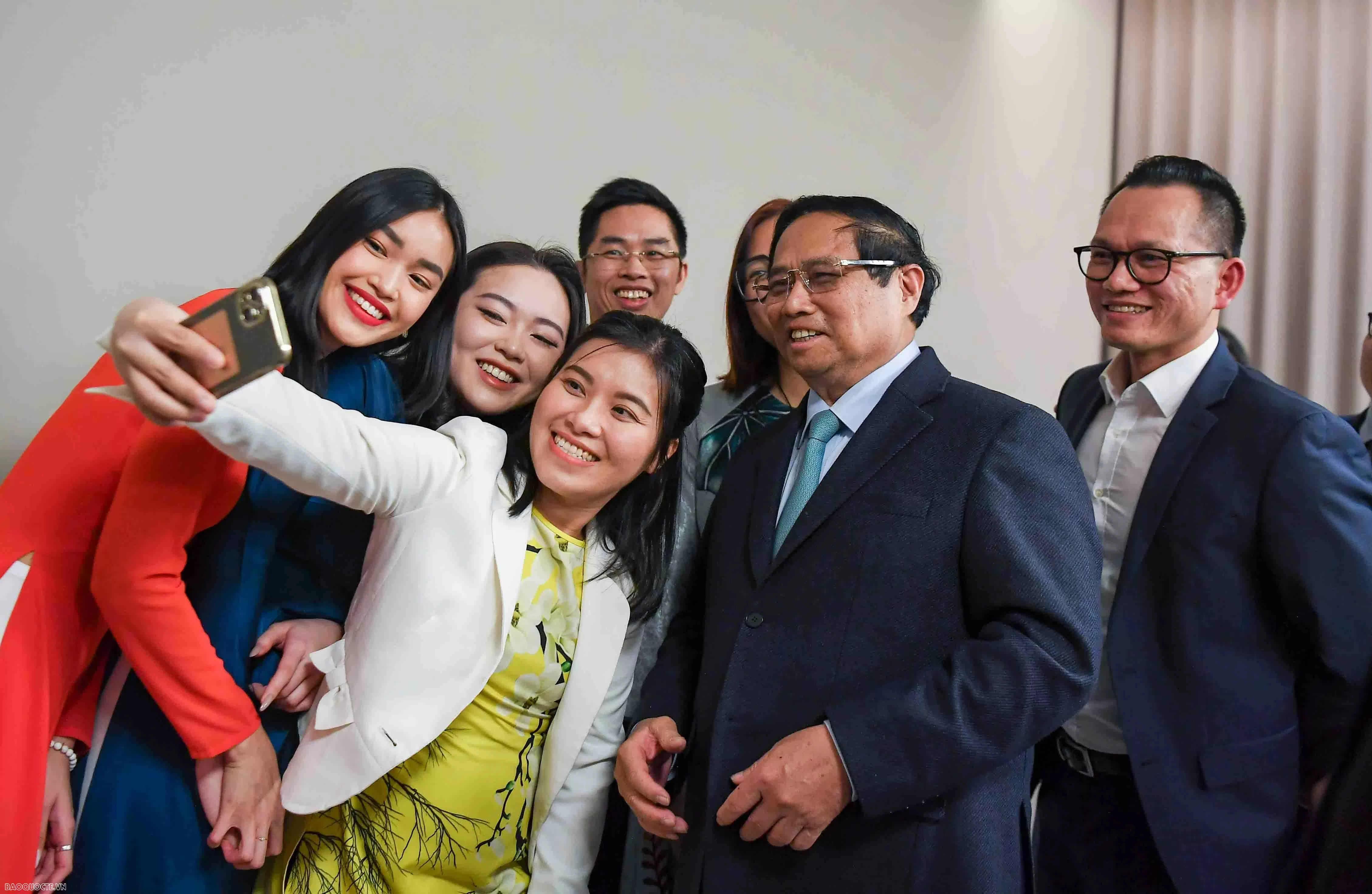 PM Pham Minh Chinh had a working session Vietnam Innovation Network in Europe