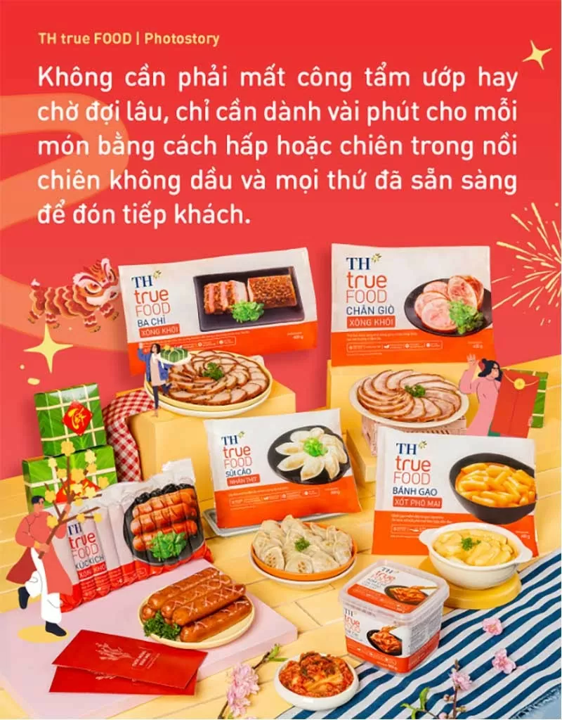 Trao nhau Vị hạnh phúc, Xuân sung túc cùng ‘người nội trợ tử tế’ TH true FOOD Trao nhau Vị hạnh phúc, Xuân sung túc cùng ‘người nội trợ tử tế’ TH true FOOD