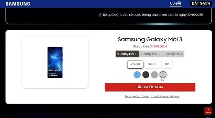 Lộ giá bán Galaxy S25 tại Việt Nam trước thềm ra mắt