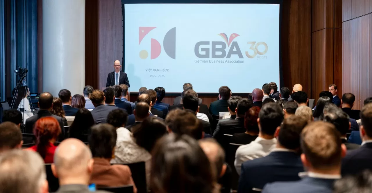 The launch of GBA’s new logo. (Photo: GBA)