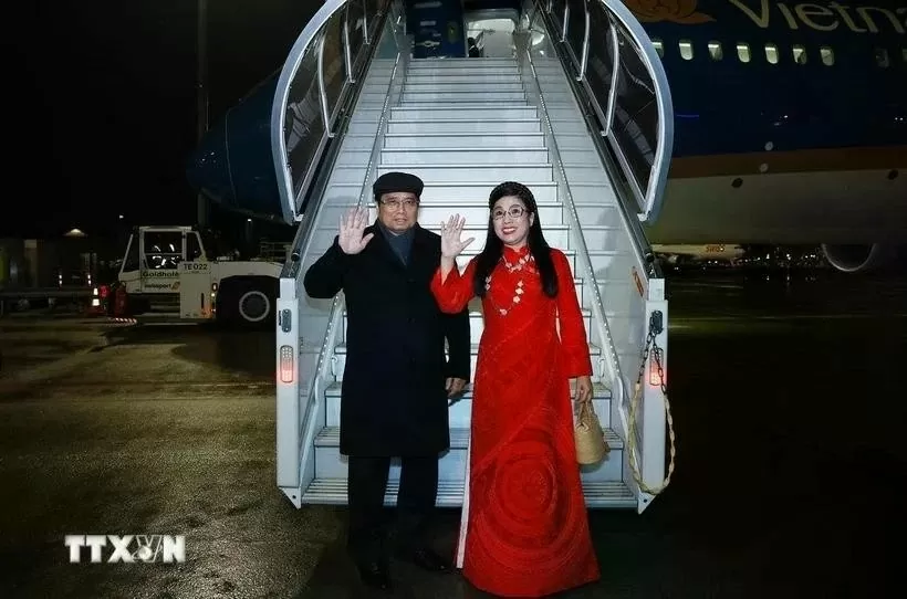 PM Pham Minh Chinh returns to Hanoi, concluding Europe trip
