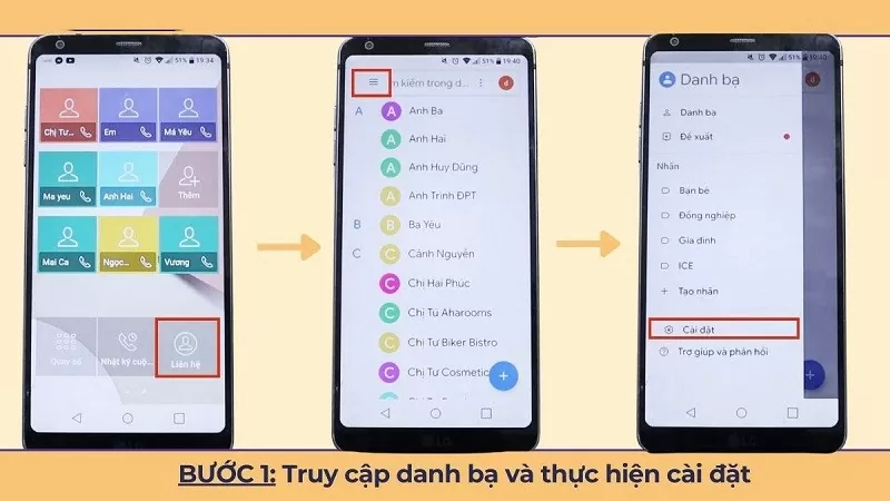 Cách đồng bộ danh bạ Android lên Gmail dễ dàng nhất