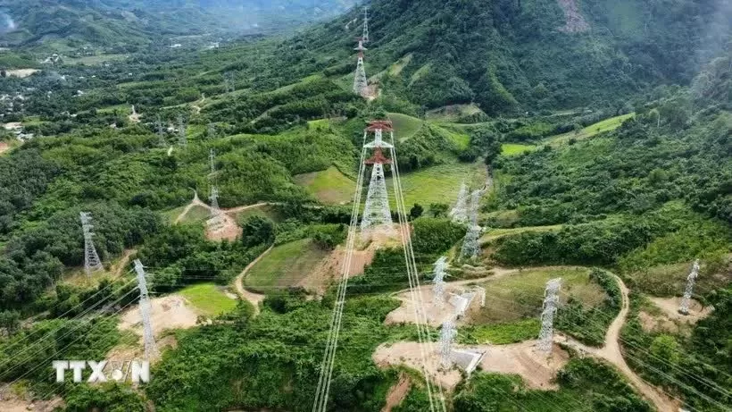 500kV transmission line from Laos energised