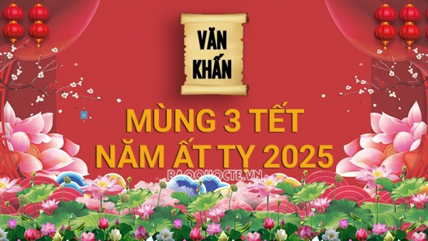 Văn khấn Tết 2025: Bài văn khấn mùng 3 Tết Ất Tỵ 2025 ngắn gọn, chuẩn xác nhất