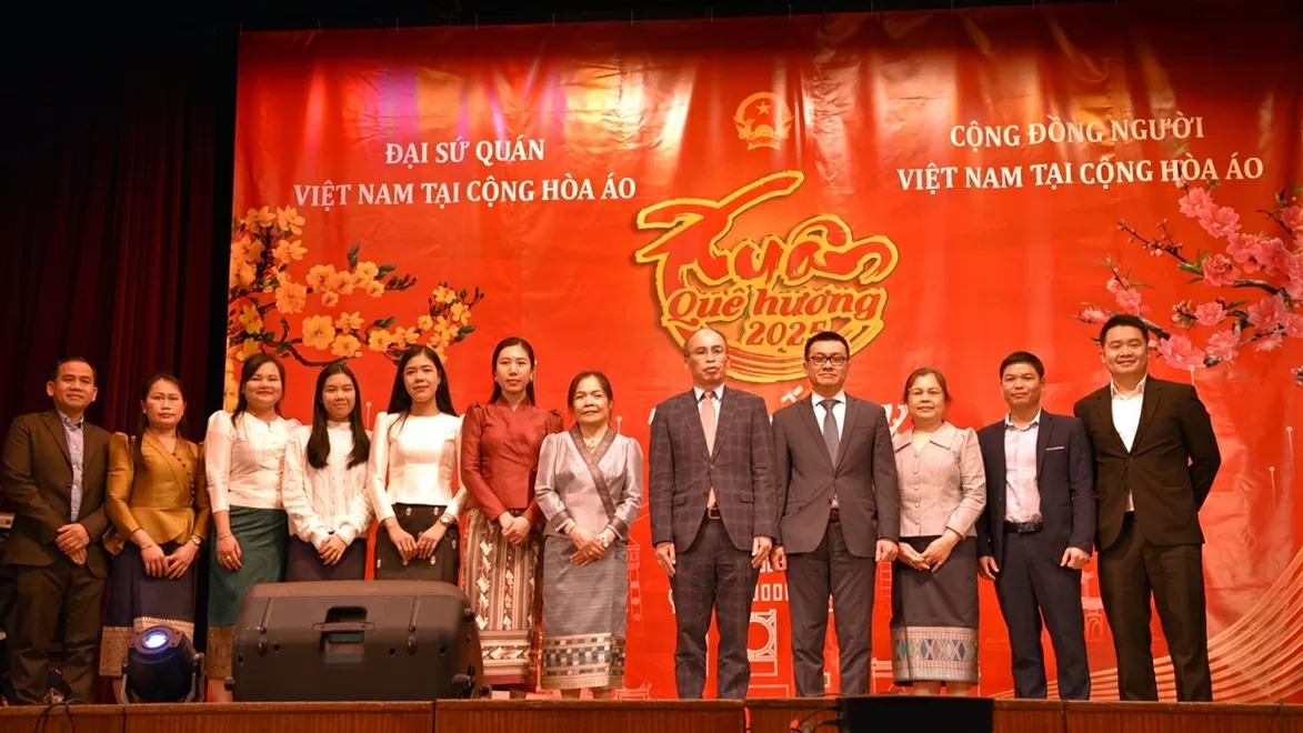 Đại sứ quán Việt Nam tại Áo tổ chức Tết cộng đồng 2025