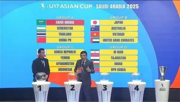 Vietnam face strong rivals at Asian Cup for U17s