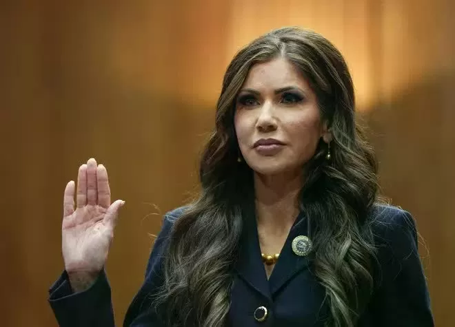 Bà Kristi Noem. (Ảnh: USA Today) Bà Kristi Noem. (Ảnh: USA Today)