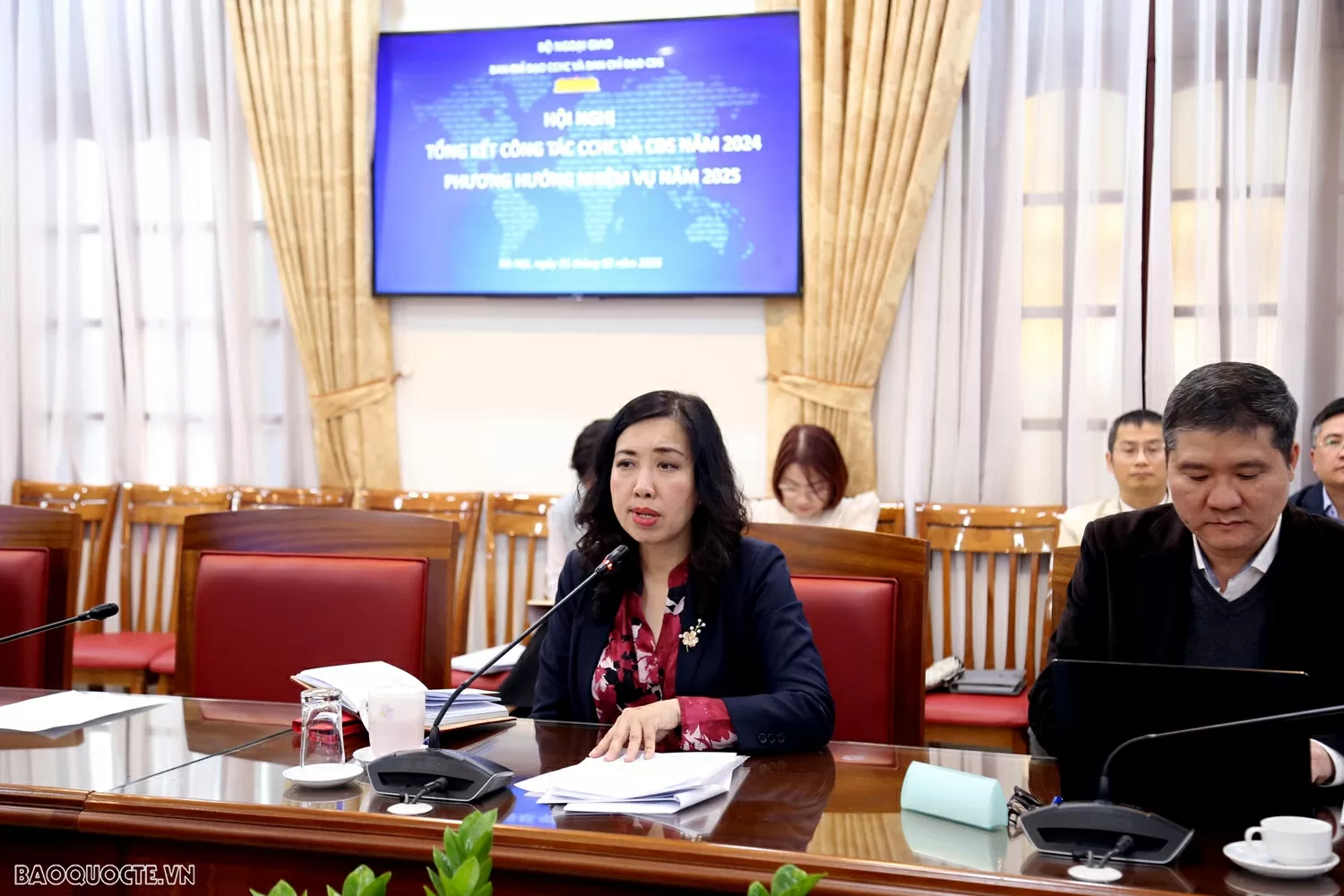 Bộ Ngoại giao tổng kết công tác cải cách hành chính, chuyển đổi số năm 2024 và phương hướng năm 2025 Bộ Ngoại giao tổng kết công tác cải cách hành chính, chuyển đổi số năm 2024 và phương hướng năm 2025