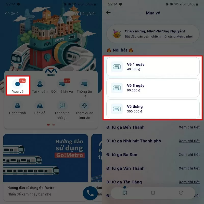 Mua vé Metro online ngay tại nhà cực tiện lợi không phải ai cũng biết