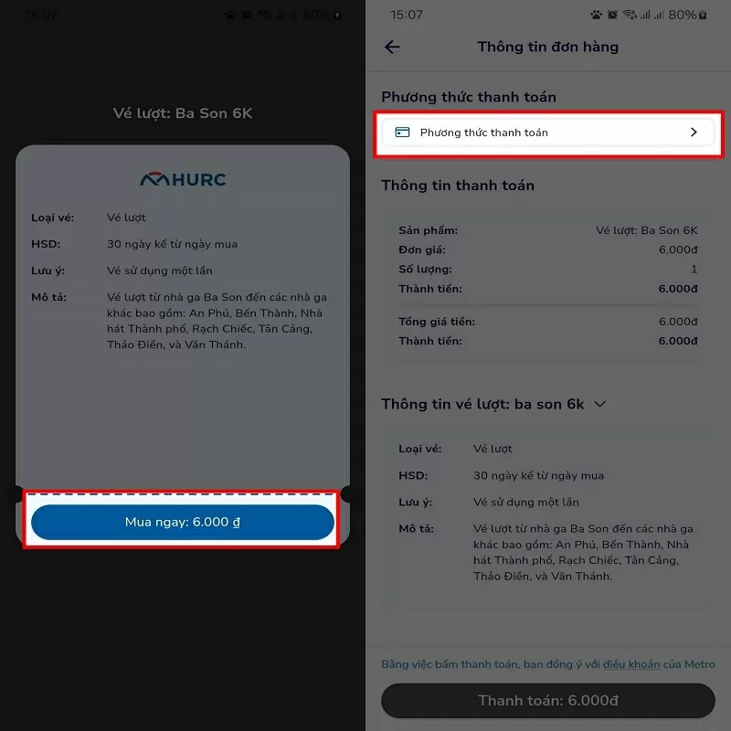 Mua vé Metro online ngay tại nhà cực tiện lợi không phải ai cũng biết