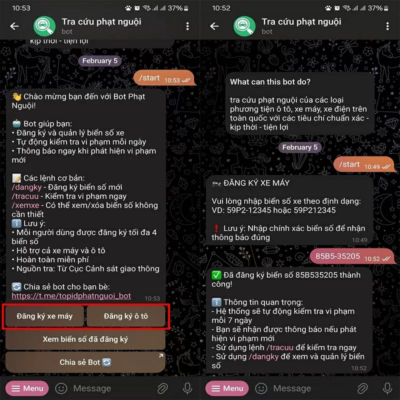Tra cứu phạt nguội trên Telegram mới nhất không phải ai cũng biết