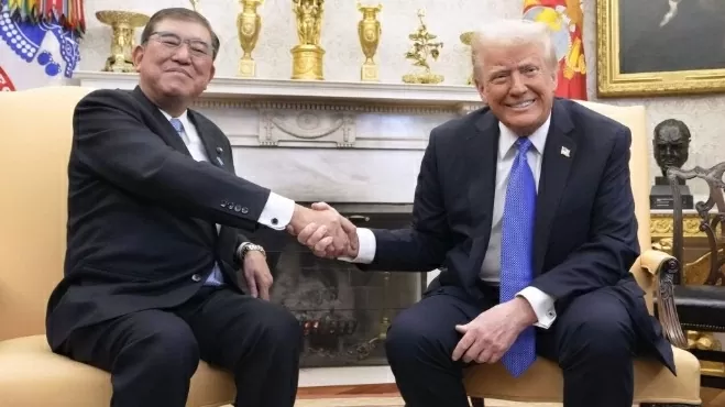 Thủ tướng Nhật Bản Ishiba Shigeru công du Mỹ, hội đàm với Tổng thống Donald Trump