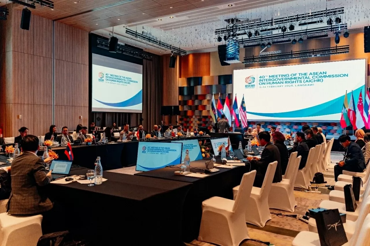 The ASEAN Intergovernmental Commission on Human Rights (AICHR) convened its 40th Meeting from 11 to 14 February 2025 in Langkawi, Malaysia. (Photo: ASEAN Secretariat)