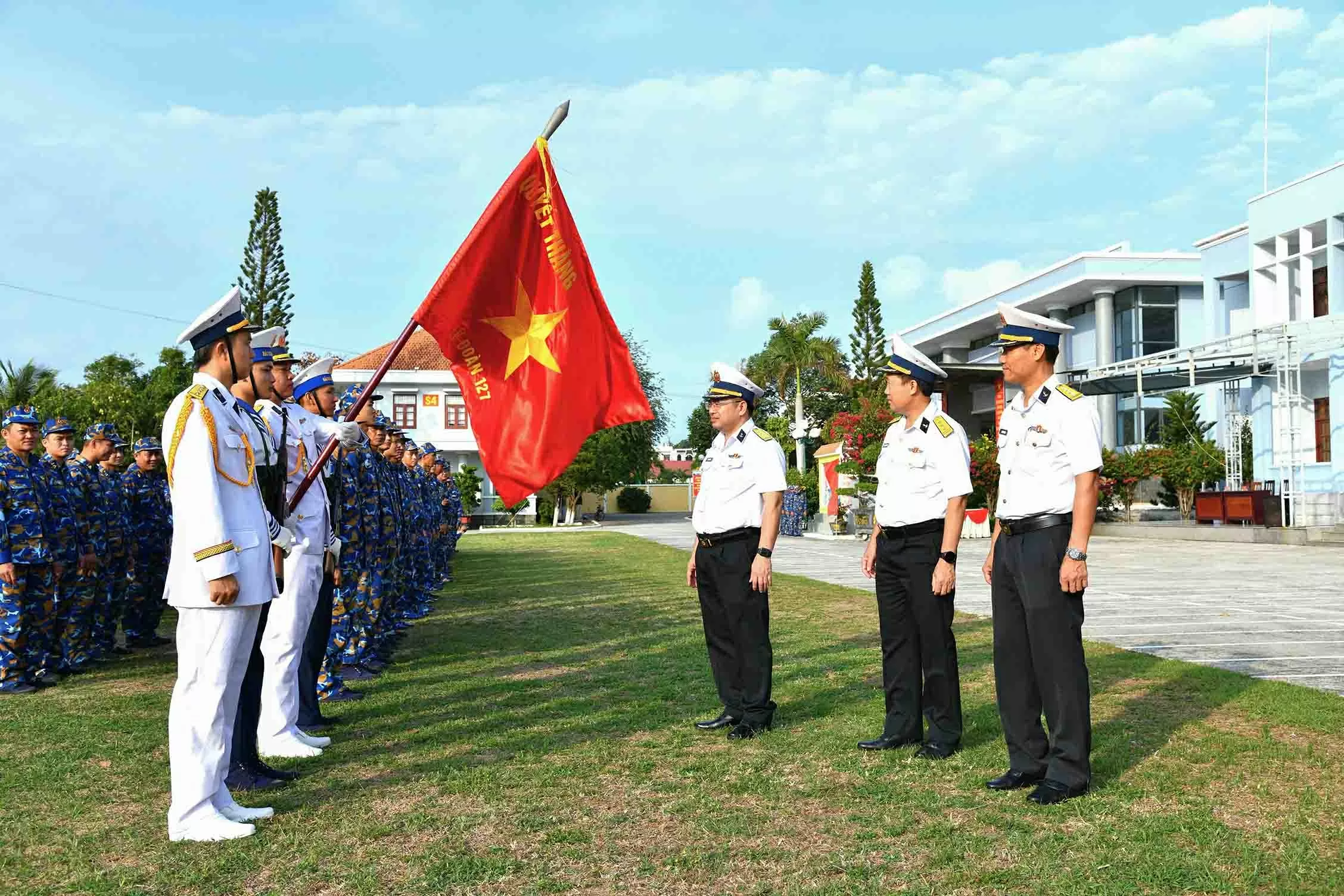 Bộ Tư lệnh Vùng 5 Hải quân kiểm tra công tác chuẩn bị huấn luyện tại các đơn vị Bộ Tư lệnh Vùng 5 Hải quân kiểm tra công tác chuẩn bị huấn luyện tại các đơn vị
