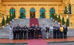 Chủ tịch nước Lương Cường tiếp Đại sứ, Đại biện các nước ASEAN và Timor-Leste