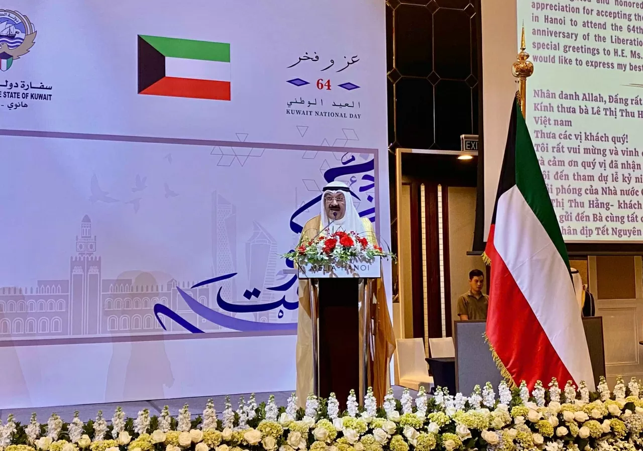 Đại sứ Kuwait tại Việt Nam. (Ảnh: Thành Long)