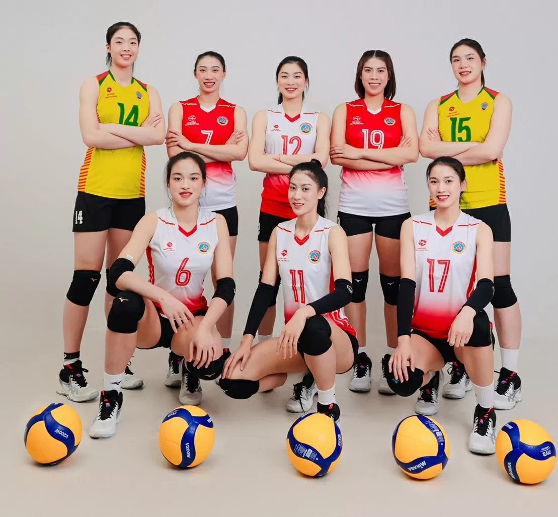 Dàn hoa khôi bóng chuyền Binh chủng Thông tin Dàn hoa khôi bóng chuyền Binh chủng Thông tin