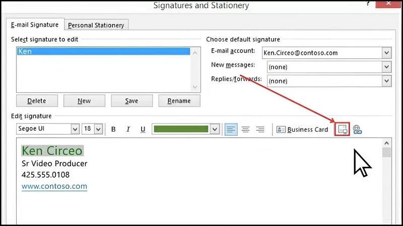 Hướng dẫn cách tạo chữ ký Outlook với vài thao tác đơn giản