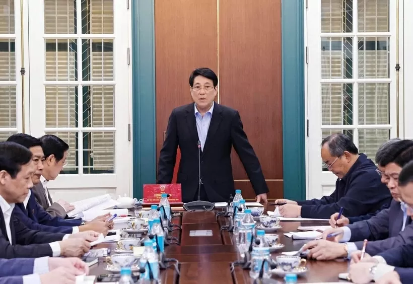 President Luong Cuong chaired a meeting of Central Steering Committee for Judicial Reform