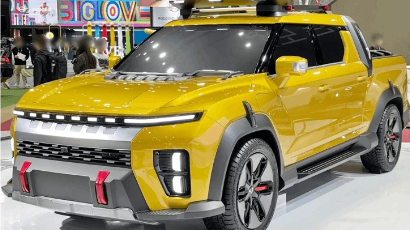 KGM Mobility ra mắt xe bán tải điện Musso EV tại Hàn Quốc, có giá từ 855 triệu đồng