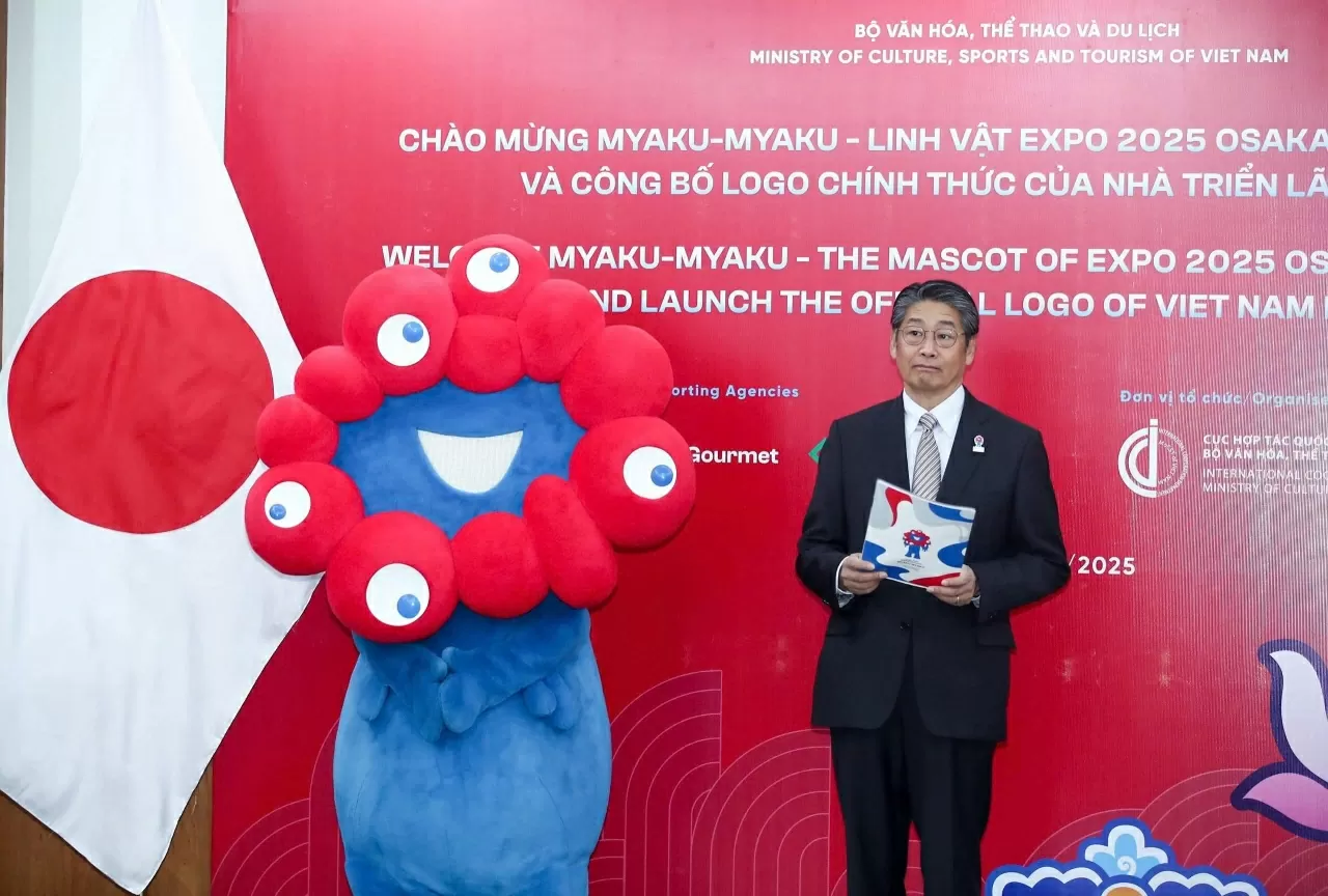 EXPO 2025 Osaka: Ra mắt logo chính thức của Nhà triển lãm Việt Nam EXPO 2025 Osaka: Ra mắt logo chính thức của Nhà triển lãm Việt Nam