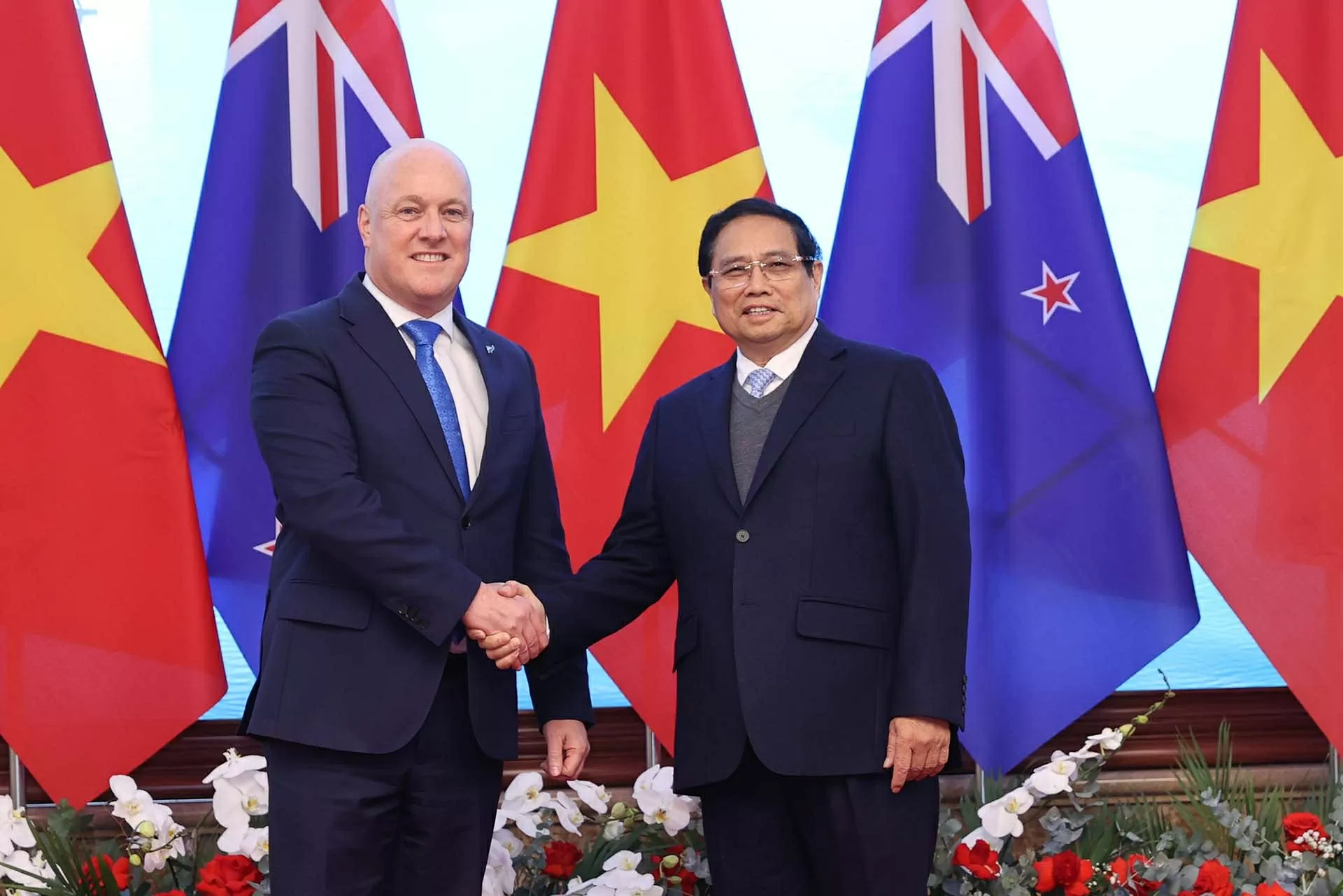 Việt Nam-New Zealand nhất trí nâng cấp quan hệ lên Đối tác chiến lược toàn diện Việt Nam-New Zealand nhất trí nâng cấp quan hệ lên Đối tác chiến lược toàn diện