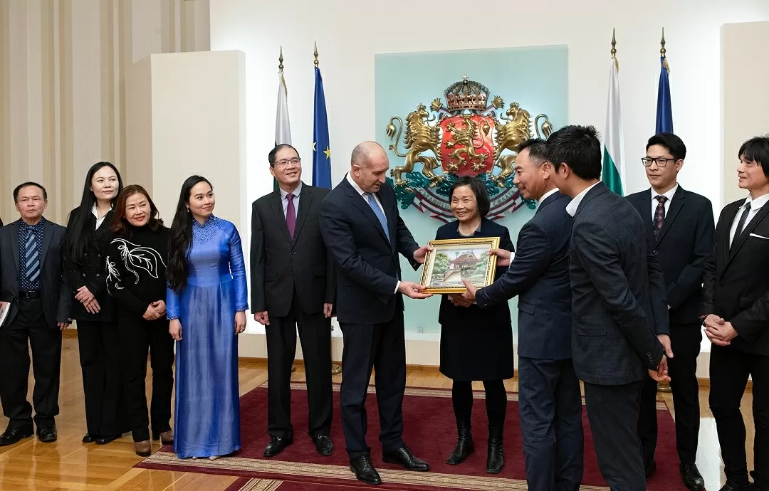 Tổng thống Bulgaria tiếp đại diện cộng đồng người Việt