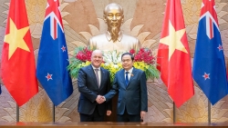 Chủ tịch Quốc hội Trần Thanh Mẫn hội kiến Thủ tướng New Zealand Christopher Luxon