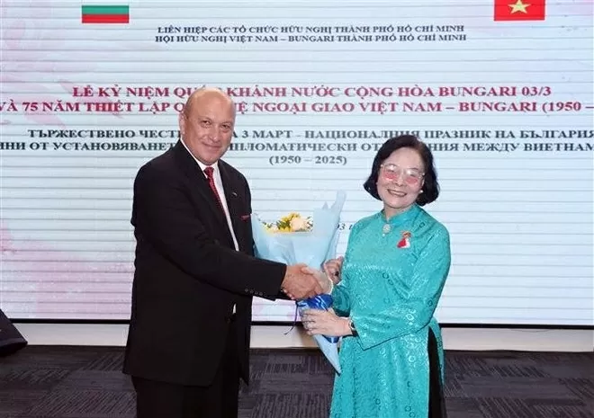 Friendship Union celebrates the 147th Bulgaria’s National Day in Ho Chi Minh City