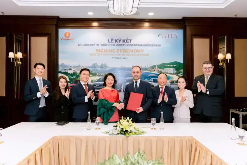 Vingroup, JTA Investment Qatar sign MoU for strategic investments in e-vehicles, tourism