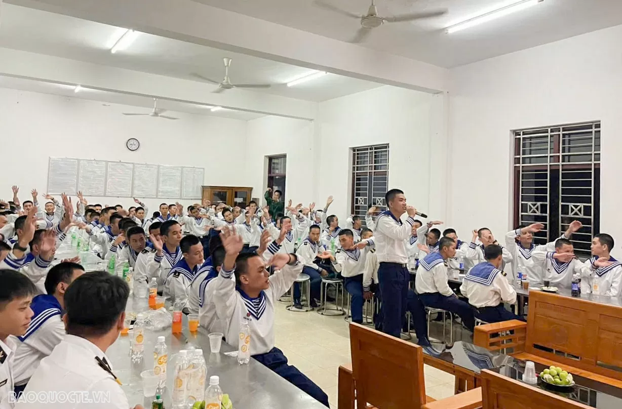 Một ngày của các chiến sĩ mới nhập ngũ