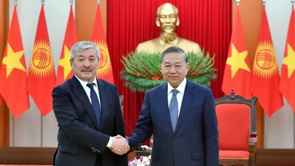 General Secretary To Lam welcomes Kyrgyz PM Adylbek Kasymaliev’s official visit to Vietnam