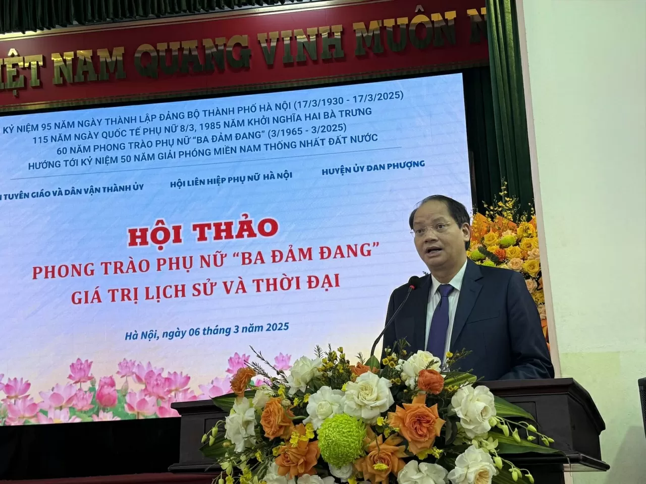 Hội thảo ‘Phong trào Phụ nữ Ba đảm đang - Giá trị lịch sử và thời đại’