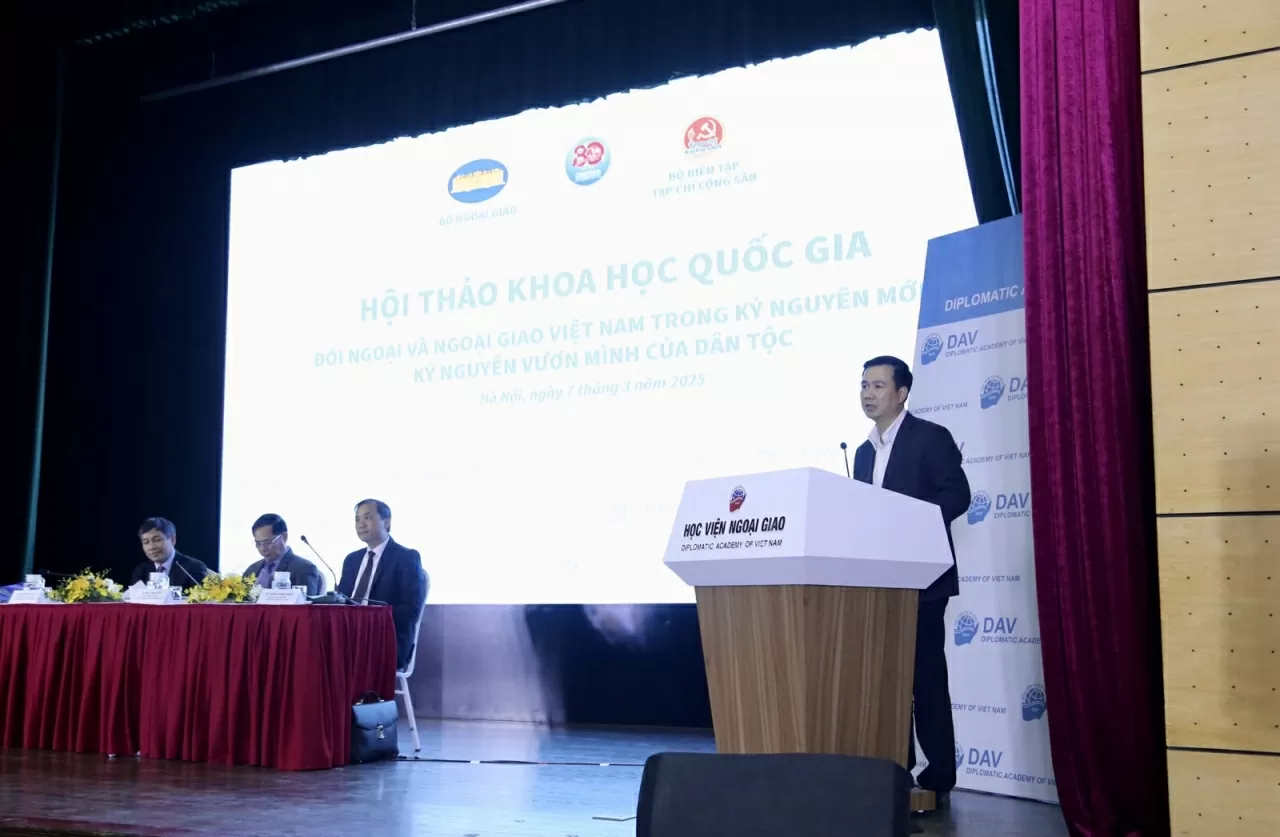 Khai mạc Hội thảo quốc gia 'Đối ngoại và ngoại giao Việt Nam trong kỷ nguyên mới, Kỷ nguyên vươn mình của dân tộc' Khai mạc Hội thảo quốc gia 'Đối ngoại và ngoại giao Việt Nam trong kỷ nguyên mới, Kỷ nguyên vươn mình của dân tộc'