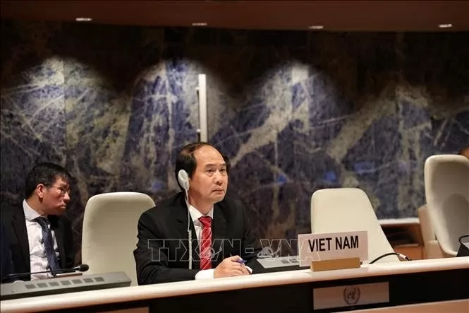 Deputy Minister of Home Affairs Nguyen Van Hoi affirms that Vietnam is committed to consistently implementing policies to promote and protect the rights of people with disabilities (Photo: VNA)