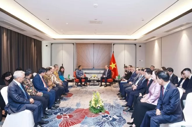 General Secretary To Lam receives leaders of large Indonesian businesses in Jakarta