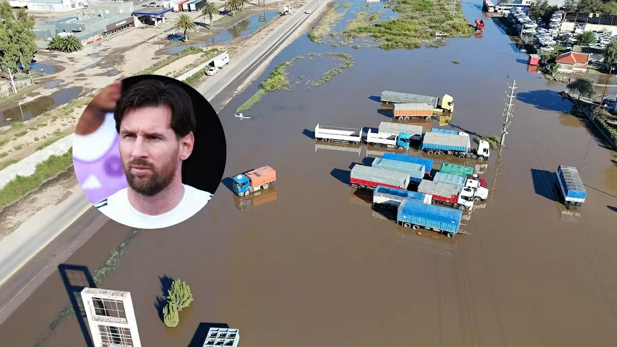 Messi gửi lời chia buồn đến các nạn nhân lũ lụt tại Bahia Blanca